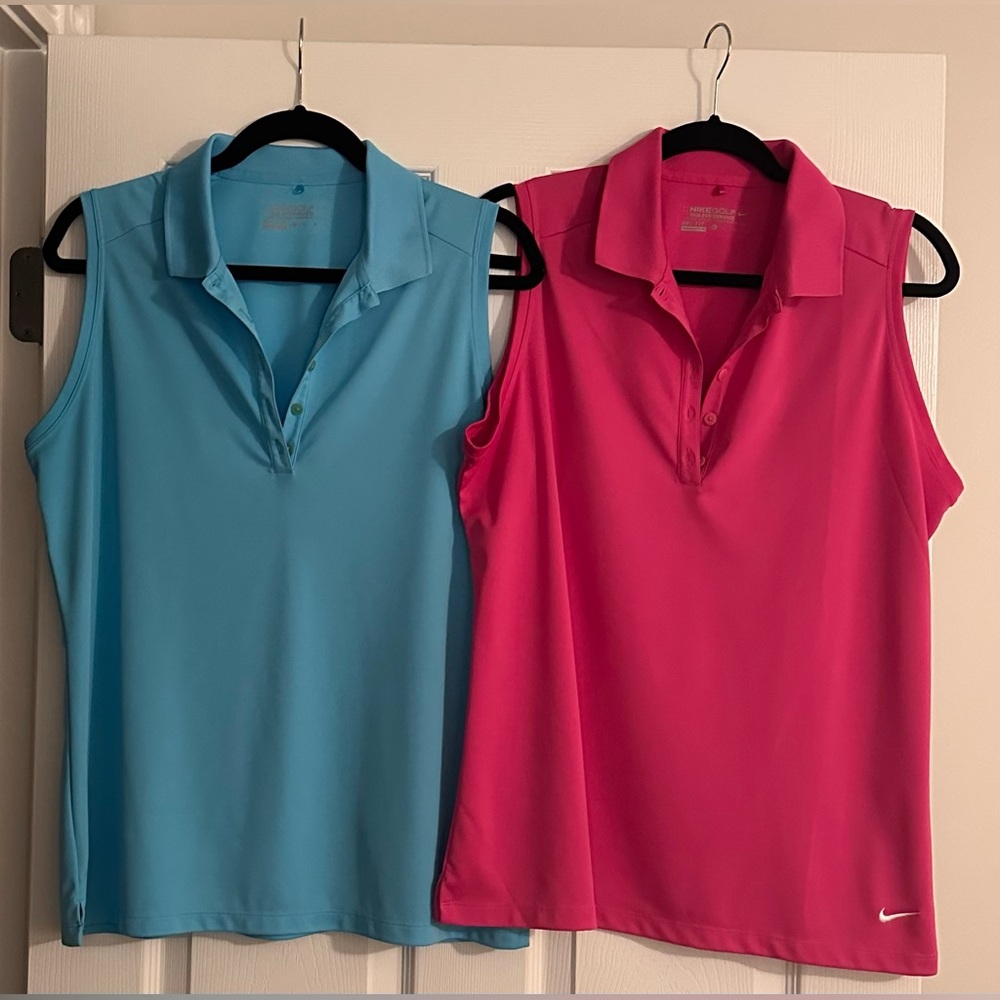Nike Women's Golf Tops - Blue and Pink 2 for $10